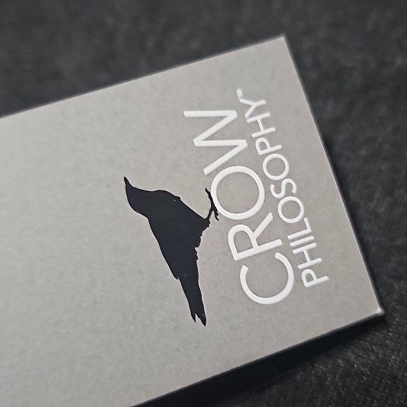 Crow Philosophy‎ Italy Heather Gray Casual Pants Size Large NWT - Picture 5 of 11